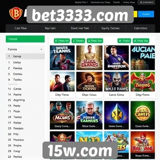 Bet3333.com oferece ampla variedade de jogos online