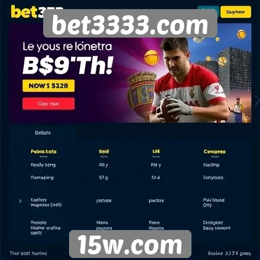 Comparação de bônus e promoções no bet3333.com